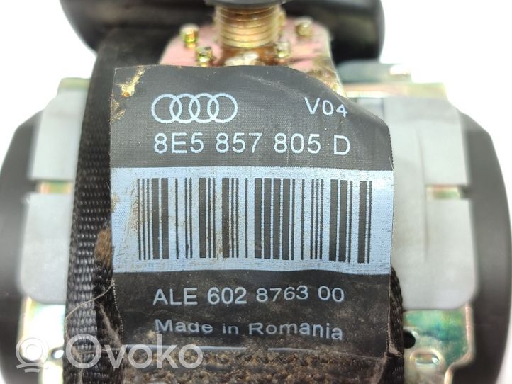 Audi A4 S4 B7 8E 8H Cintura di sicurezza terza fila 