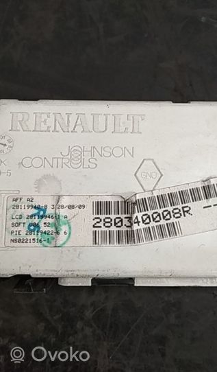 Renault Megane III Monitori/näyttö/pieni näyttö 