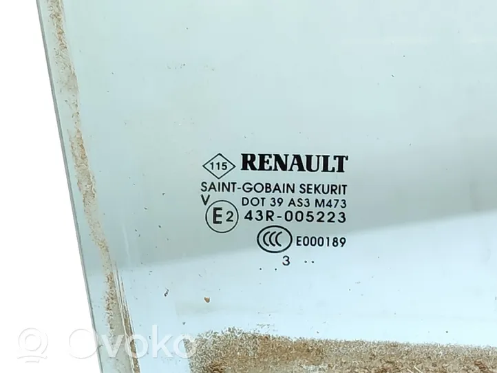 Renault Zoe Vitre de fenêtre porte arrière 