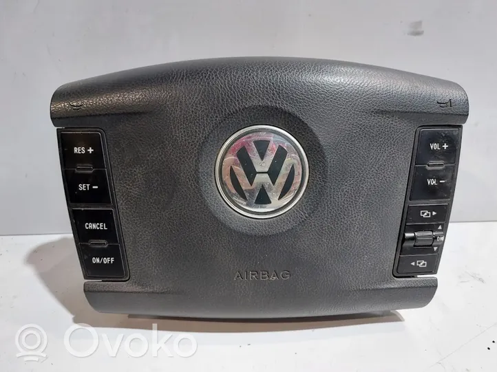 Volkswagen Touareg I Poduszka powietrzna Airbag kierownicy 7L6880201DA