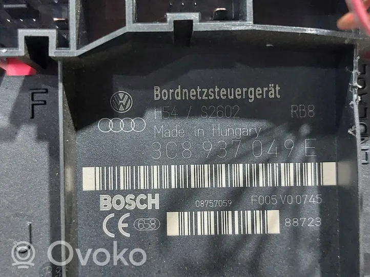 Volkswagen PASSAT CC Modulo di controllo del corpo centrale 3C8937049E