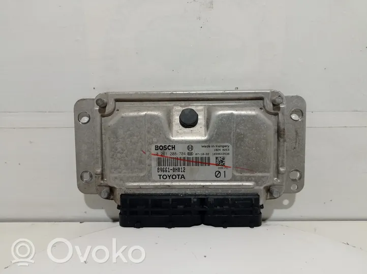 Citroen C1 Dzinēja vadības bloks 0261208704