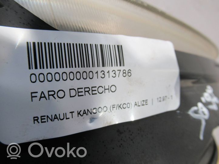 Renault Kangoo I Faro/fanale 8200236591