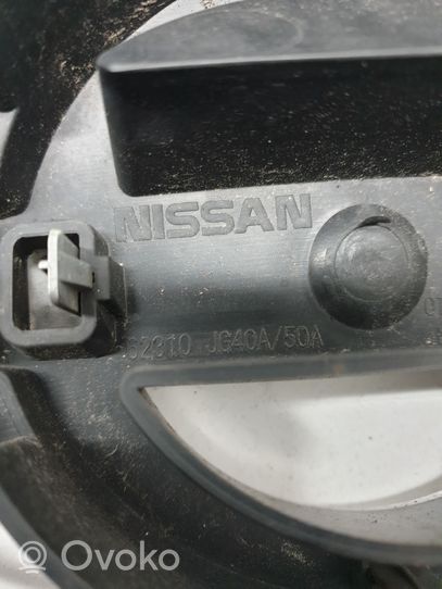 Nissan X-Trail T31 Etupuskurin ylempi jäähdytinsäleikkö 62310JG40A