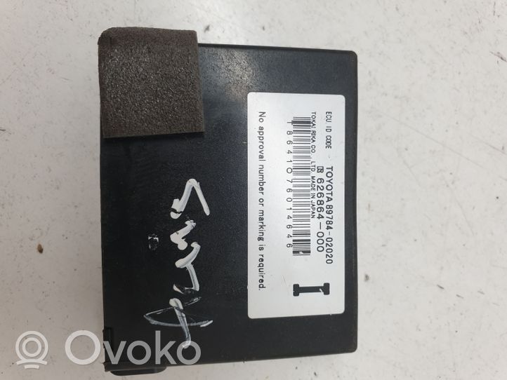 Toyota Auris 150 Ajonestolaitteen ohjainlaite/moduuli 8978402020