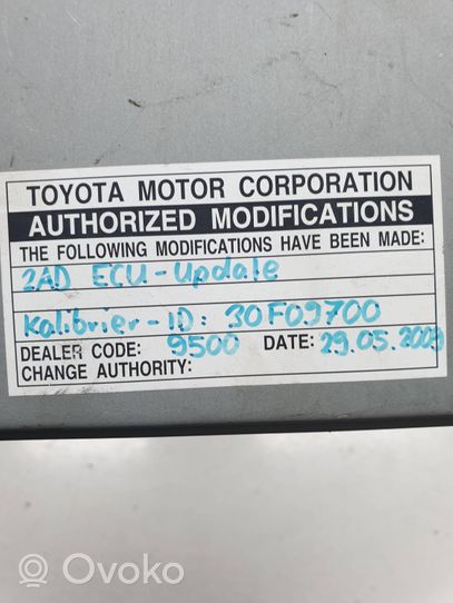 Toyota Corolla Verso AR10 Блок управления двигателя 896610F091