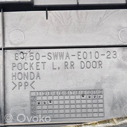 Honda CR-V Boczki / Poszycie drzwi tylnych 83750SWWAE01023