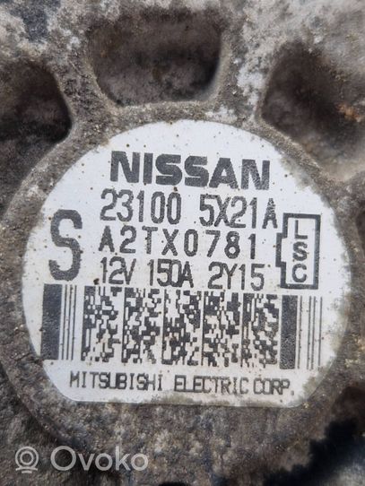 Nissan Navara D40 Generaattori/laturi 231005X21A