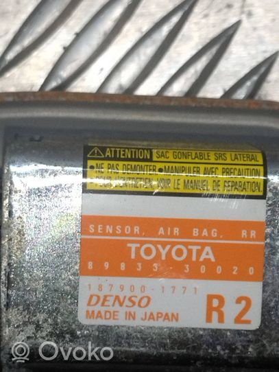 Lexus GS 300 350 430 450H Airbag deployment crash/impact sensor 8983330020