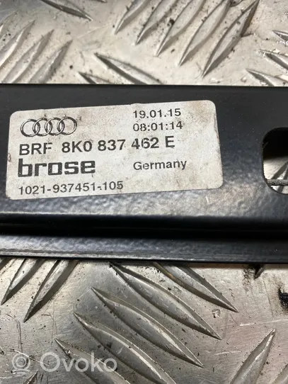 Audi A4 S4 B8 8K Mécanisme de lève-vitre avec moteur 8K0837462E
