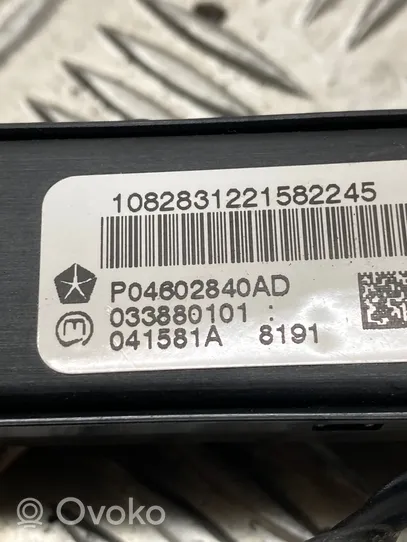 Jeep Grand Cherokee (WK) Przełączniki podgrzewania foteli P04602840AD