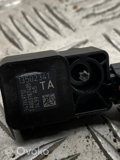 Opel Insignia A Airbag deployment crash/impact sensor 13502341