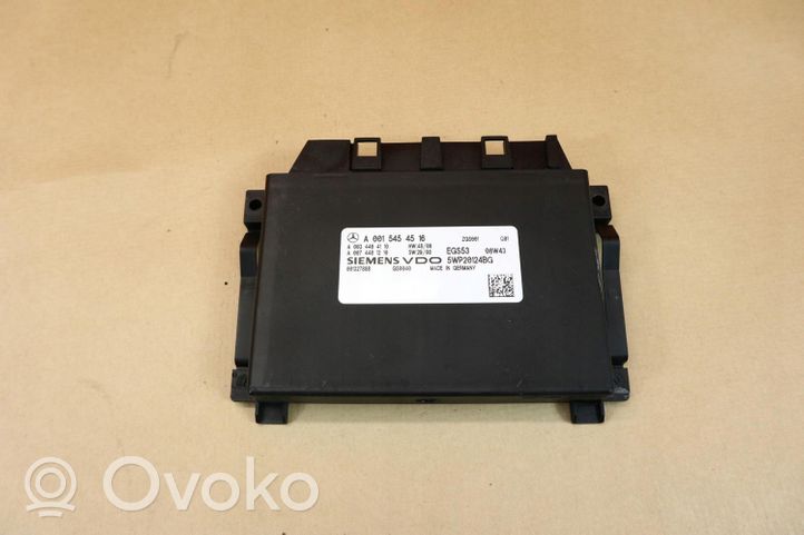 Mercedes-Benz CLC CL203 Module de contrôle de boîte de vitesses ECU 0015454516