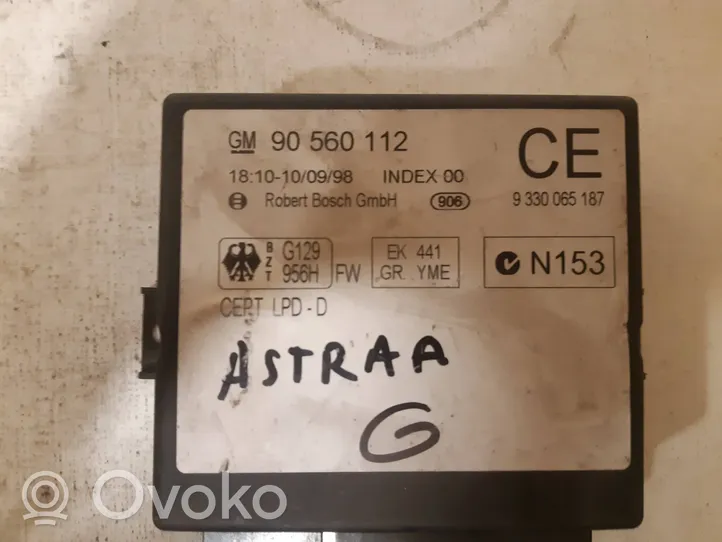 Opel Astra G Module confort 90560112