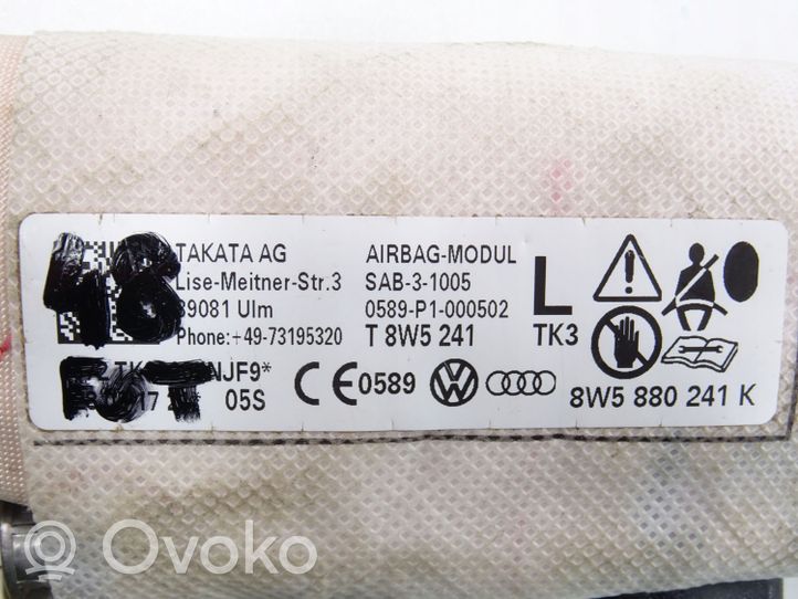 Audi A4 S4 B9 Airbag de siège 8W5880241K