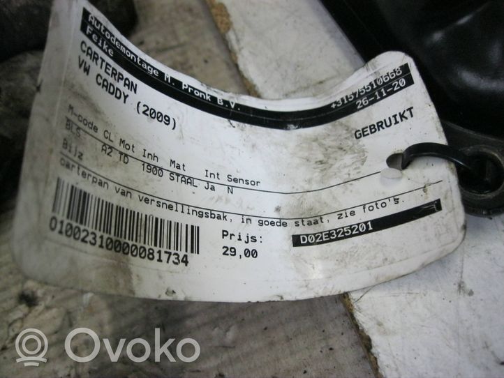 Volkswagen Caddy Gearbox sump 02E32501C