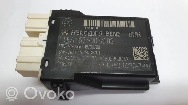 Mercedes-Benz GLE W167 Module de commande de siège A1679005908