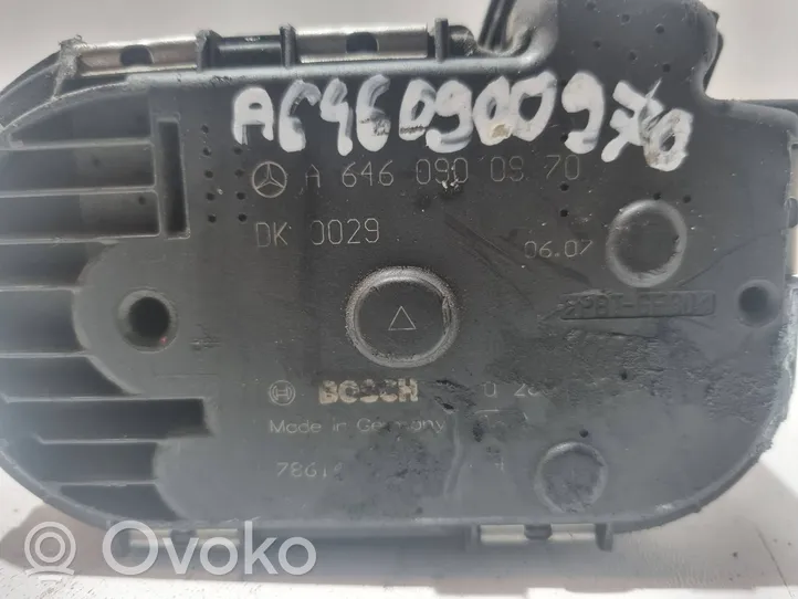 Volkswagen Golf IV Throttle valve A6460900970