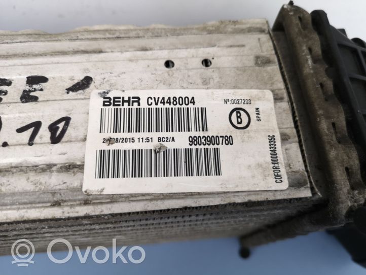 Citroen C-Elysée Chłodnica powietrza doładowującego / Intercooler 9803900780