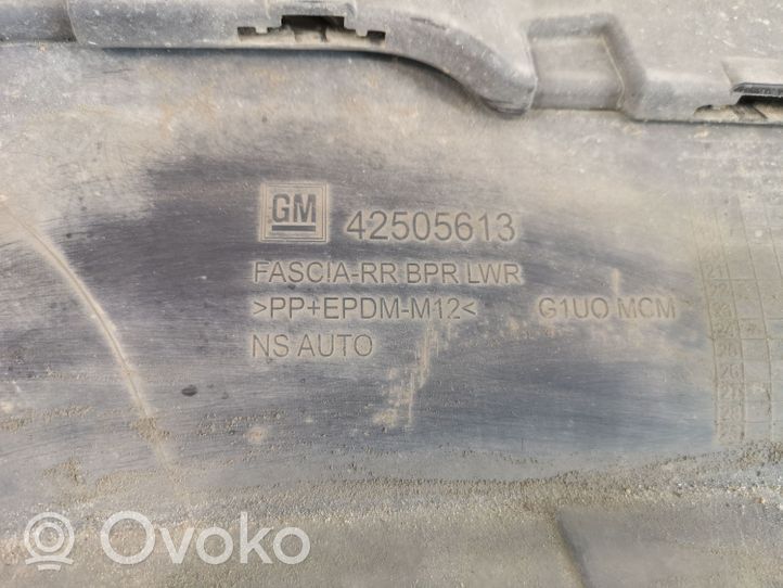 Opel Mokka X Rear bumper lower part trim 42505613