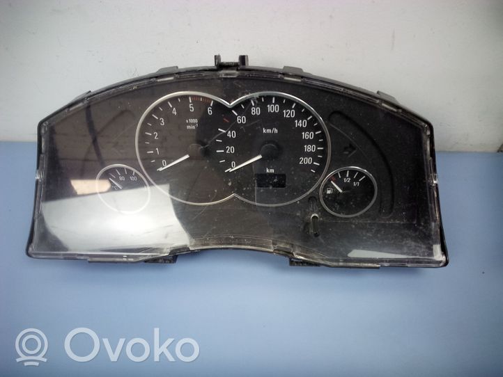 Opel Meriva A Compteur de vitesse tableau de bord 13173381XT