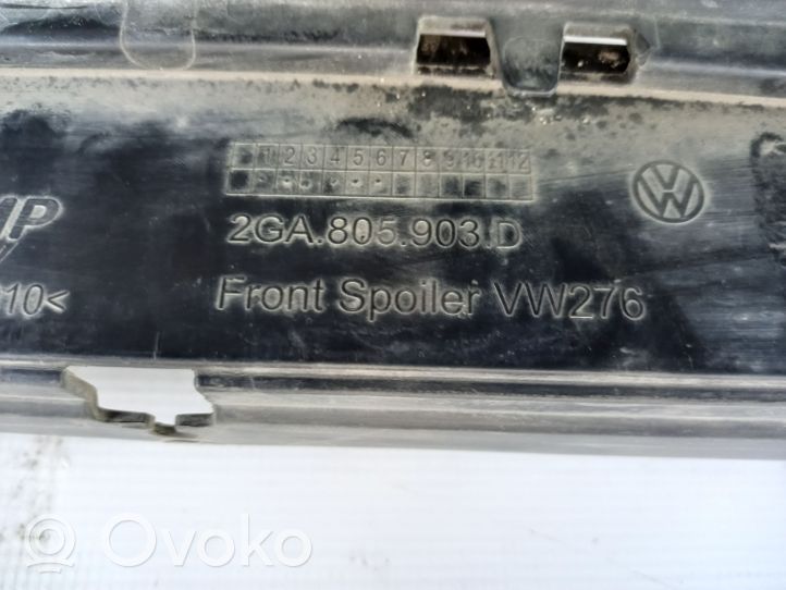 Volkswagen T-Roc Spojler zderzaka przedniego 2GA805903D