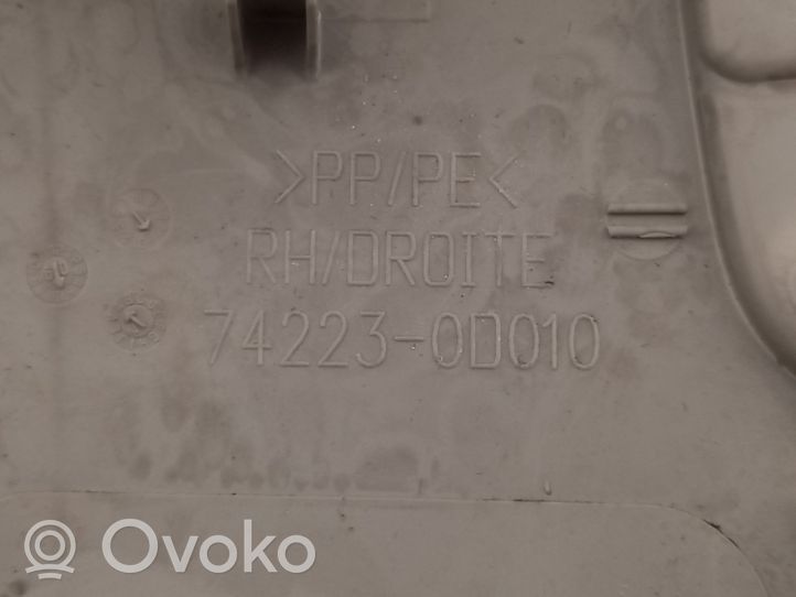 Toyota Yaris Kita priekinių durų apdailos detalė 742230D010