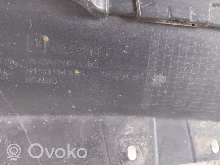 Opel Mokka X Rear bumper lower part trim 42505613