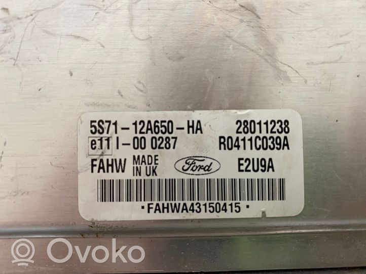 Ford Mondeo Mk III Sterownik / Moduł ECU 5S7112A650HA