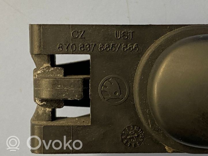 Skoda Fabia Mk1 (6Y) Išorinė atidarymo rankena galinių durų 6Y0837885