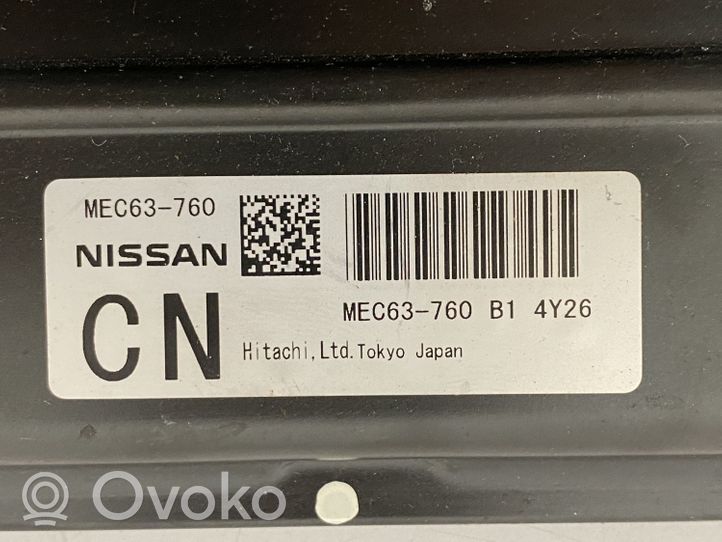 Nissan Murano Z50 Centralina/modulo del motore MEC63760