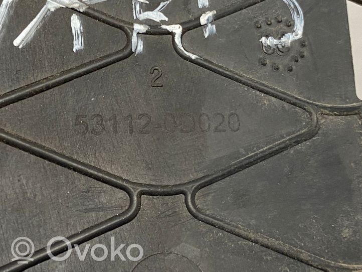 Toyota Yaris Etupuskurin alempi jäähdytinsäleikkö 531120D020