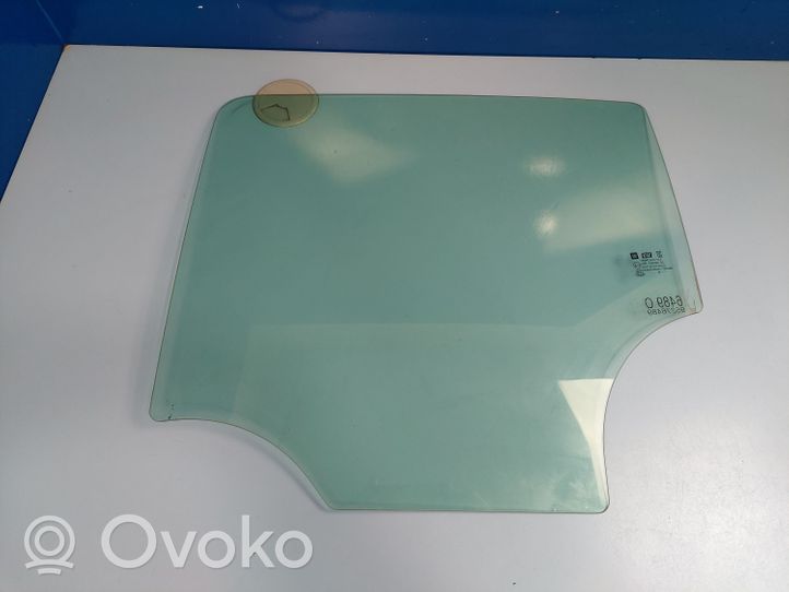 Opel Mokka X Rear door window glass 95276489