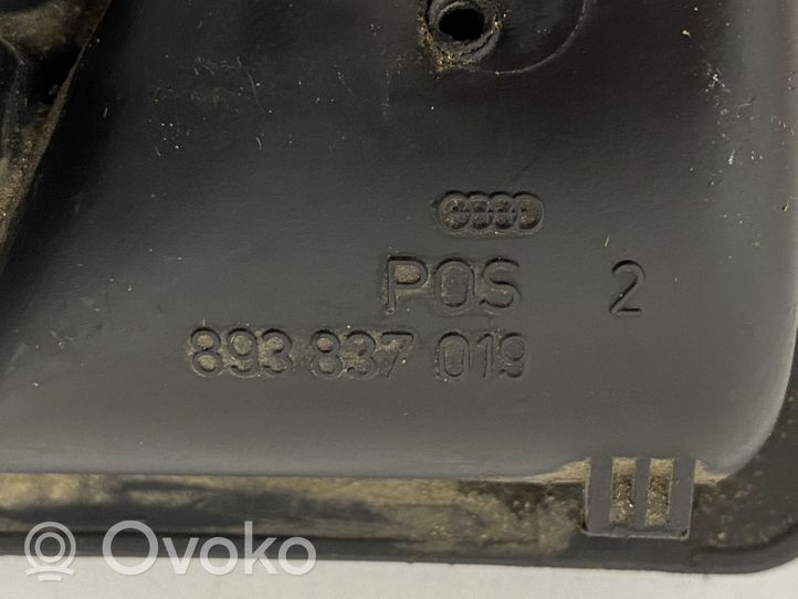 Audi 80 90 B3 Klamka wewnętrzna drzwi tylnych 893837019