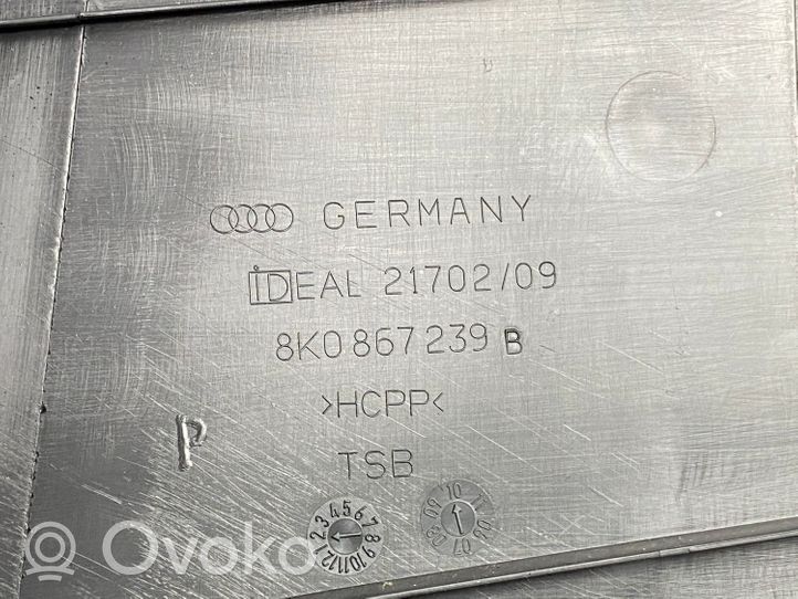 Audi A4 S4 B8 8K (B) Revêtement de pilier (bas) 8K0867239B