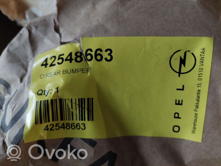 Opel Mokka X Rear bumper lower part trim 42548663