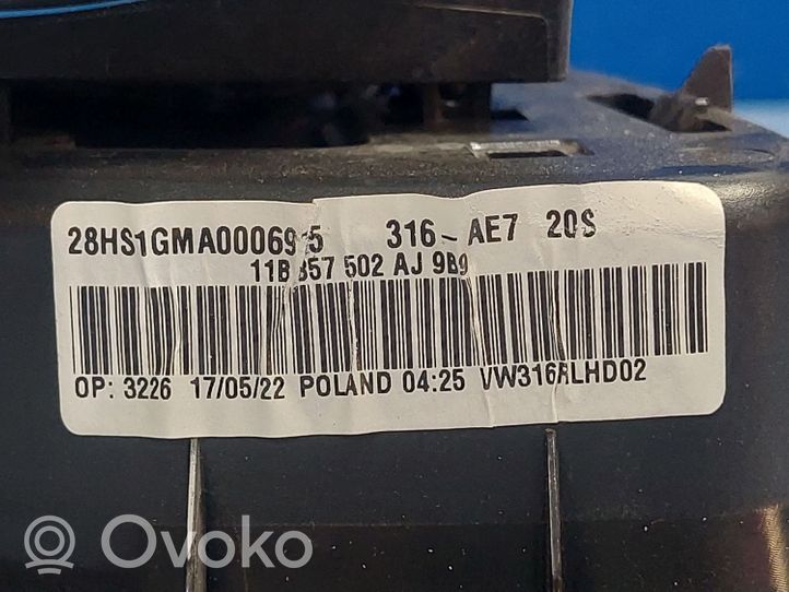 Volkswagen ID.4 Elektryczne lusterko boczne drzwi przednich 11B857502AJ9B9