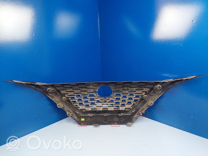 Nissan Qashqai J12 Grille calandre supérieure de pare-chocs avant 623106UAA