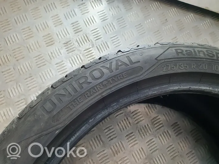 Skoda Octavia Mk4 R20 summer tire UNIROYAL