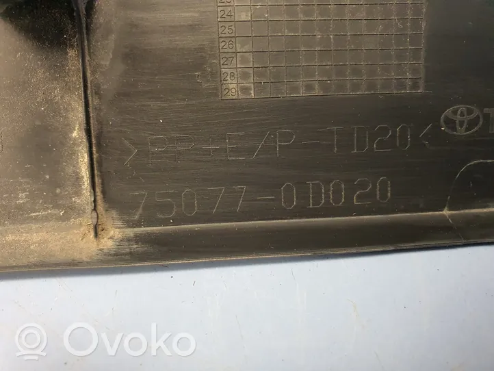 Toyota Yaris Cross Beplankung Türleiste Zierleiste hinten 750770D020