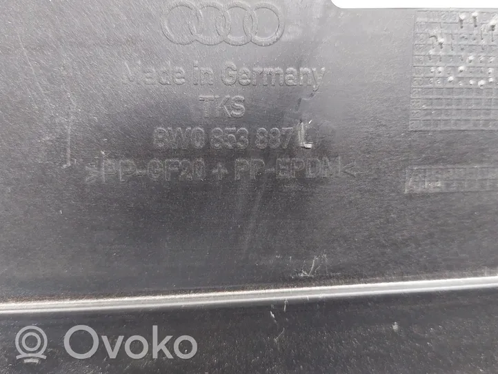 Audi A4 S4 B9 8W Etupyörän sisälokasuojat 8W0853887L