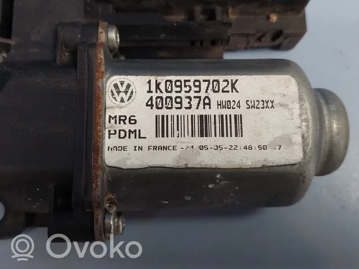 Volkswagen Golf V Silniczek podnośnika szyby drzwi przednich 1K0959792G