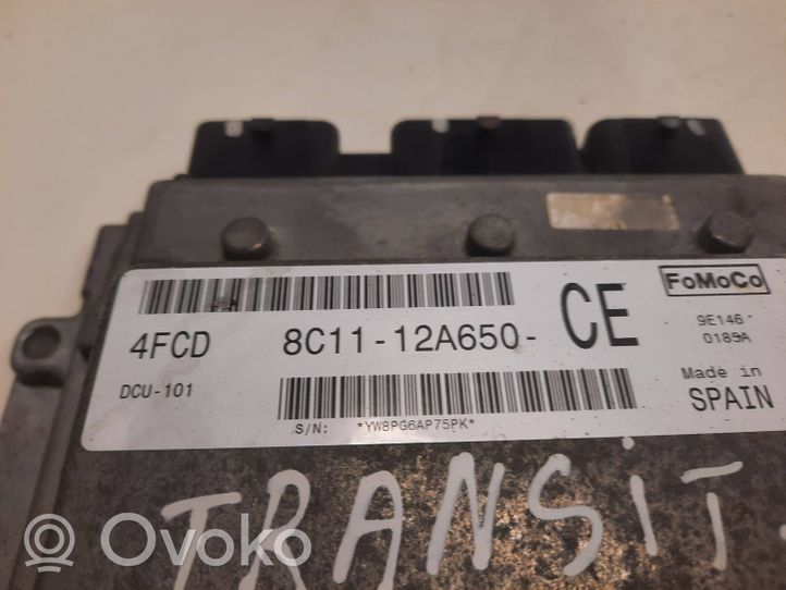 Ford Transit Calculateur moteur ECU 8C1112A650