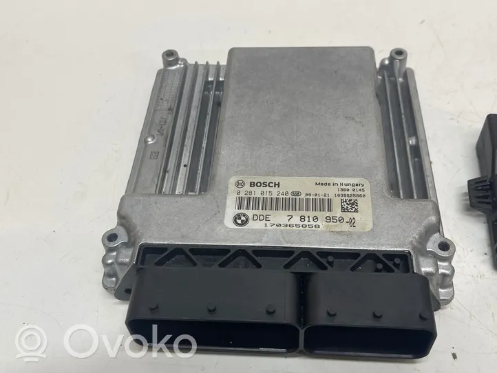 BMW 5 E60 E61 Kit calculateur ECU et verrouillage 7810950