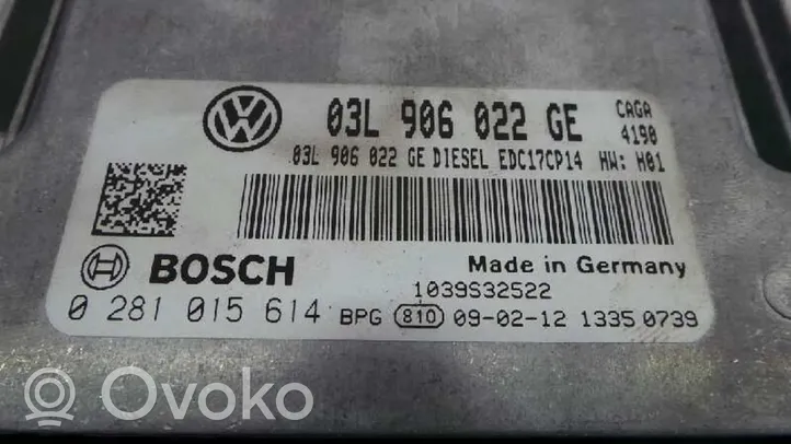 Seat Exeo (3R) Calculateur moteur ECU 03L906022GE