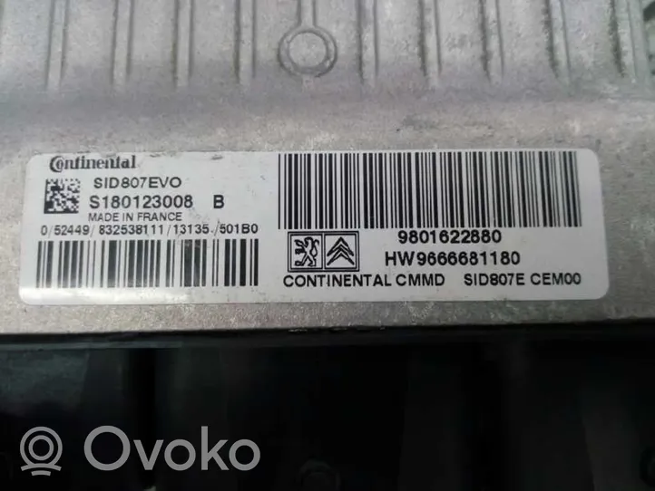 Citroen C3 Picasso Sterownik / Moduł ECU 9801622880