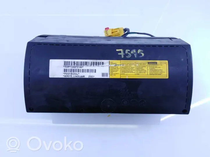 Jeep Cherokee III KJ Poduszka powietrzna Airbag pasażera 55315103AF