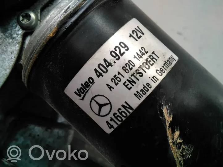 Mercedes-Benz R W251 Mechanizm i silniczek wycieraczek szyby przedniej / czołowej A2518201442