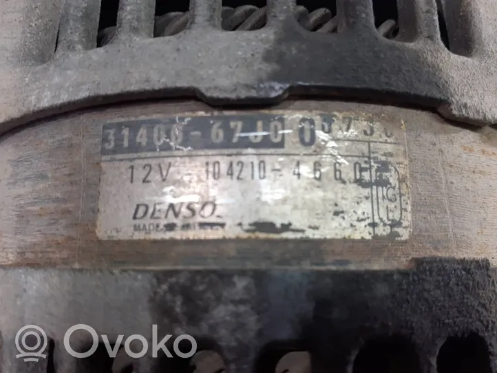 Suzuki Grand Vitara II Generaattori/laturi 1042104660