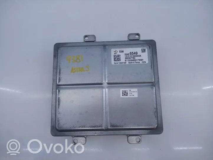 Opel Astra J Sterownik / Moduł ECU 55486549